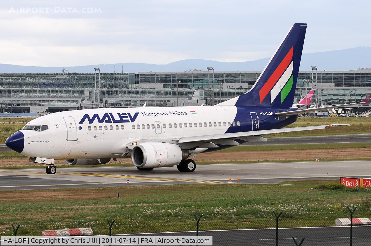 HA-LOF, 2003 Boeing 737-6Q8 C/N 29348, Malev