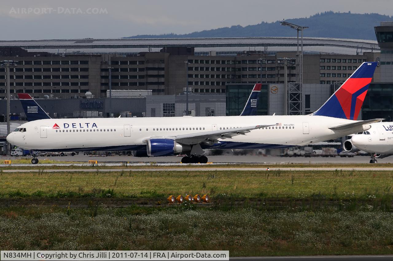 N834MH, 2000 Boeing 767-432/ER C/N 29707, Delta Air Lines