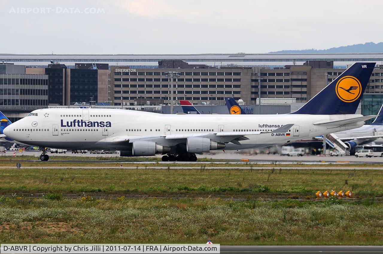 D-ABVR, 1997 Boeing 747-430 C/N 28285, Lufthansa