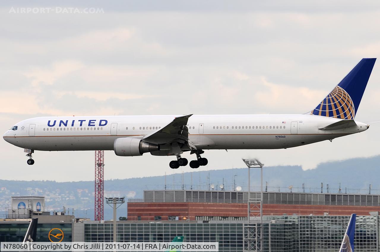N78060, 2002 Boeing 767-424/ER C/N 29455, United Airlines