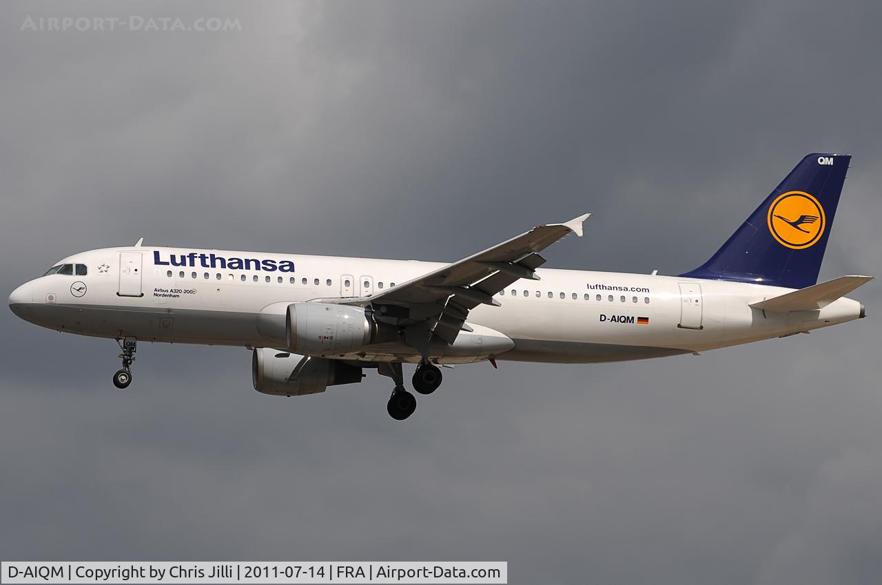 D-AIQM, 1991 Airbus A320-211 C/N 0268, Lufthansa