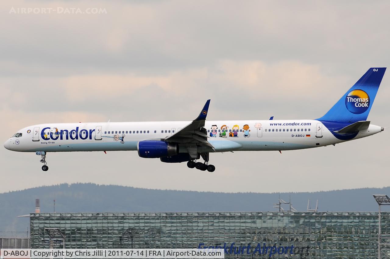 D-ABOJ, 2000 Boeing 757-330 C/N 29019, Condor