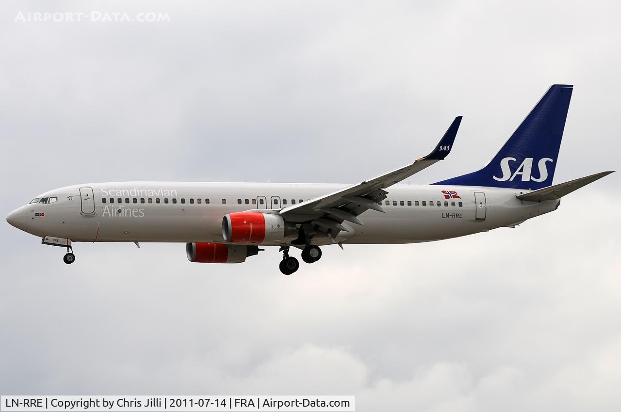 LN-RRE, 2008 Boeing 737-85P C/N 35706, Scandinavian Airlines