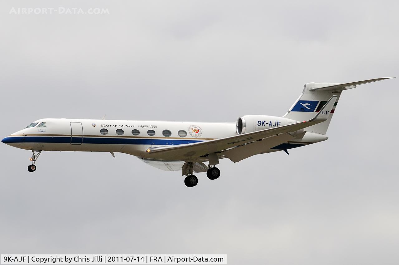 9K-AJF, 1999 Gulfstream Aerospace G-V Gulfstream V C/N 573, State of Kuwait