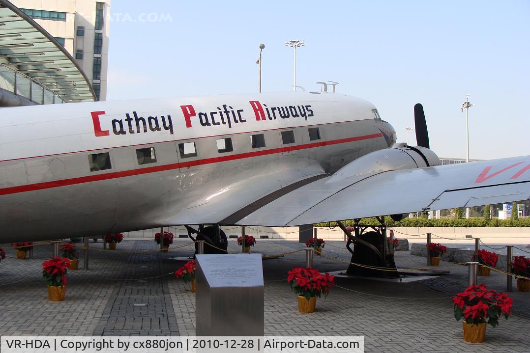 VR-HDA, Douglas C-47A Skytrain (DC-3) C/N 9525, VR-HDA @ Cathay City