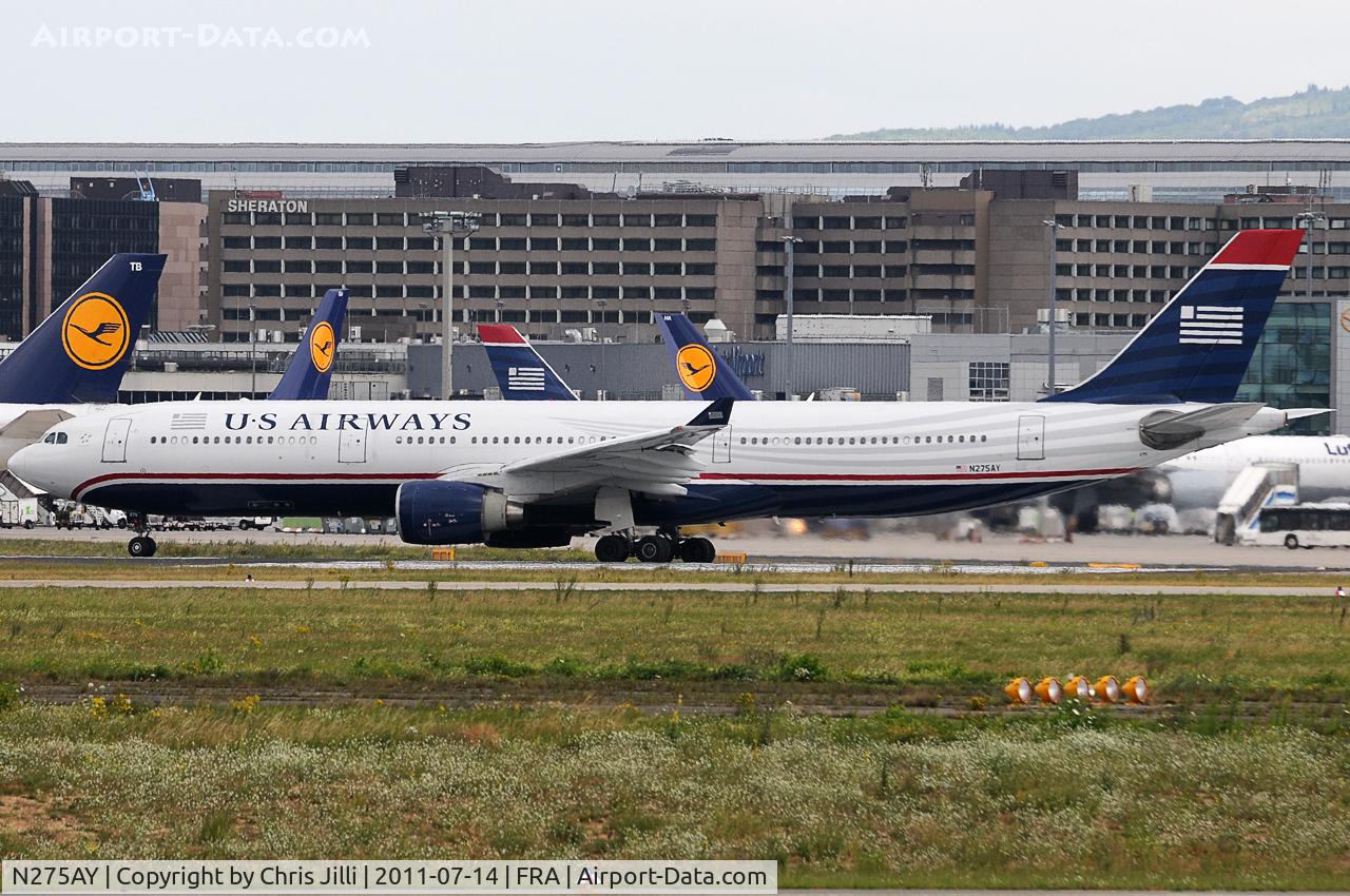 N275AY, 2000 Airbus A330-323 C/N 0370, US Airways