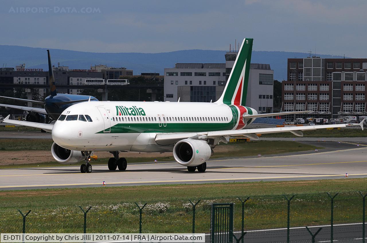 EI-DTI, 2009 Airbus A320-216 C/N 3976, Alitalia