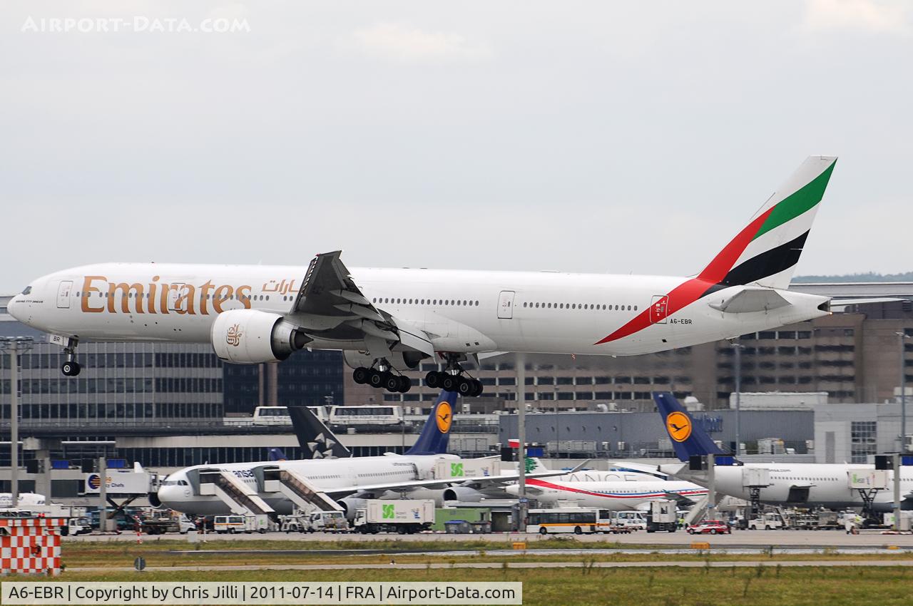 A6-EBR, 2006 Boeing 777-31H/ER C/N 34483, Emirates