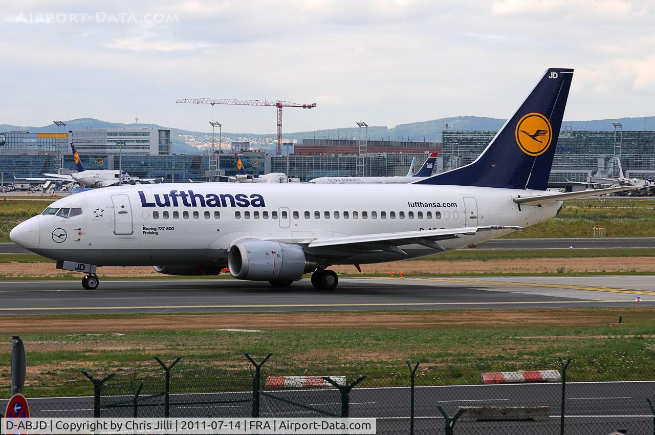 D-ABJD, 1991 Boeing 737-530 C/N 25309, Lufthansa