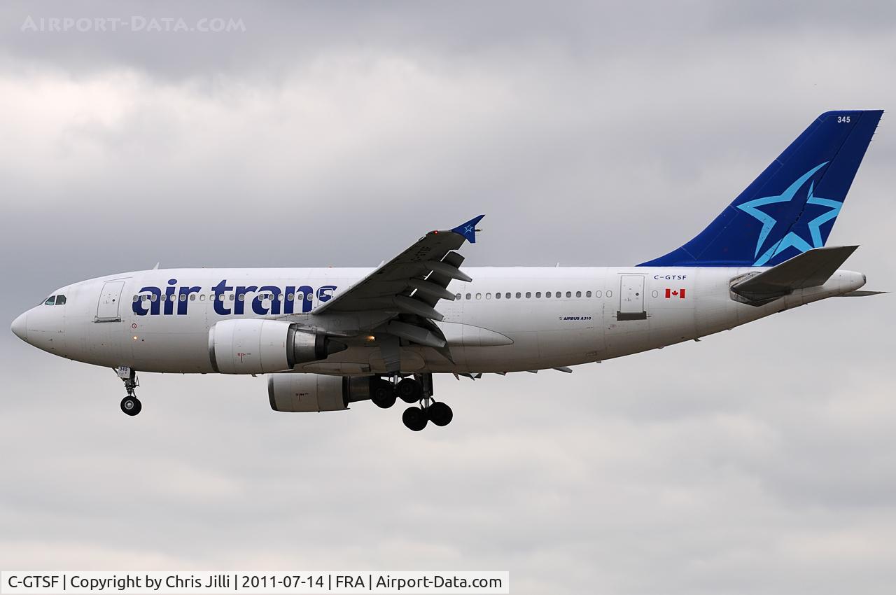 C-GTSF, 1988 Airbus A310-304 C/N 472, Air Transat