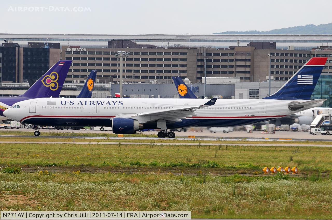 N271AY, 2000 Airbus A330-323 C/N 0323, US Airways