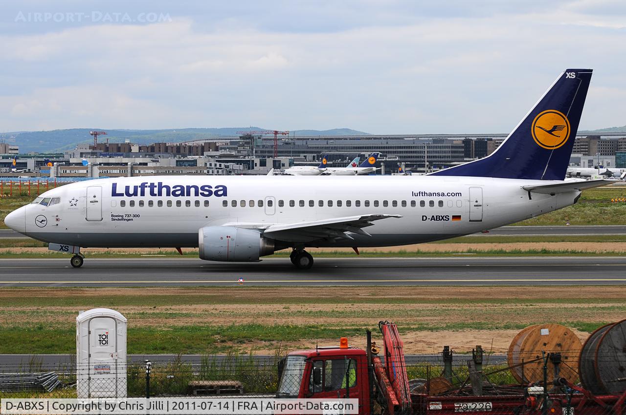 D-ABXS, 1988 Boeing 737-330 C/N 24280, Lufthansa