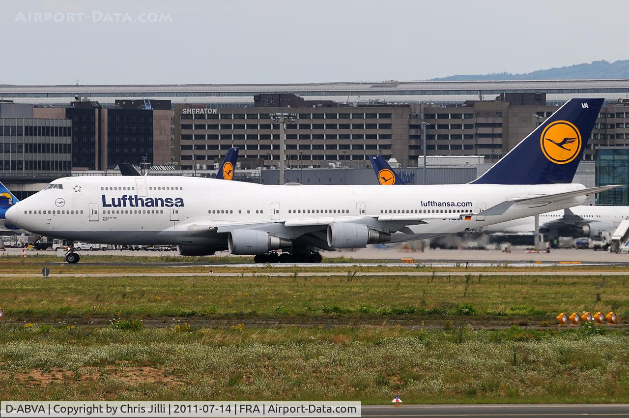D-ABVA, 1989 Boeing 747-430 C/N 23816, Lufthansa