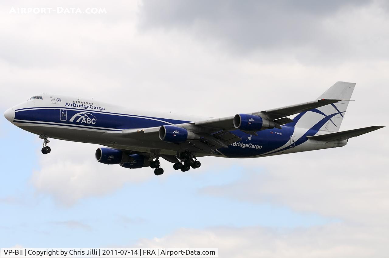 VP-BII, 1990 Boeing 747-281F C/N 24576, Air Bridge Cargo