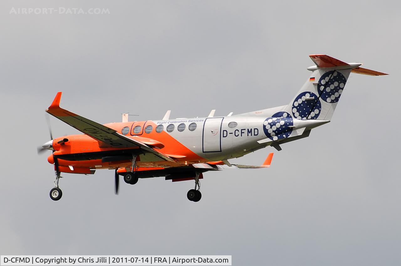 D-CFMD, 2006 Beechcraft Super King Air 350 C/N FL-473, Flight Calibration Service