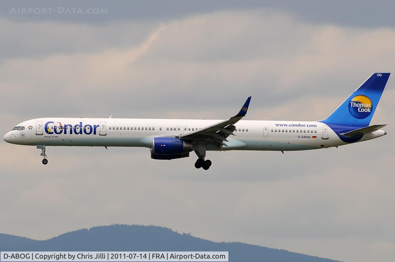 D-ABOG, 1999 Boeing 757-330 C/N 29014, Condor