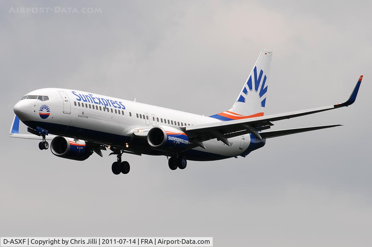 D-ASXF, 2004 Boeing 737-8AS C/N 33558, SunExpress Germany