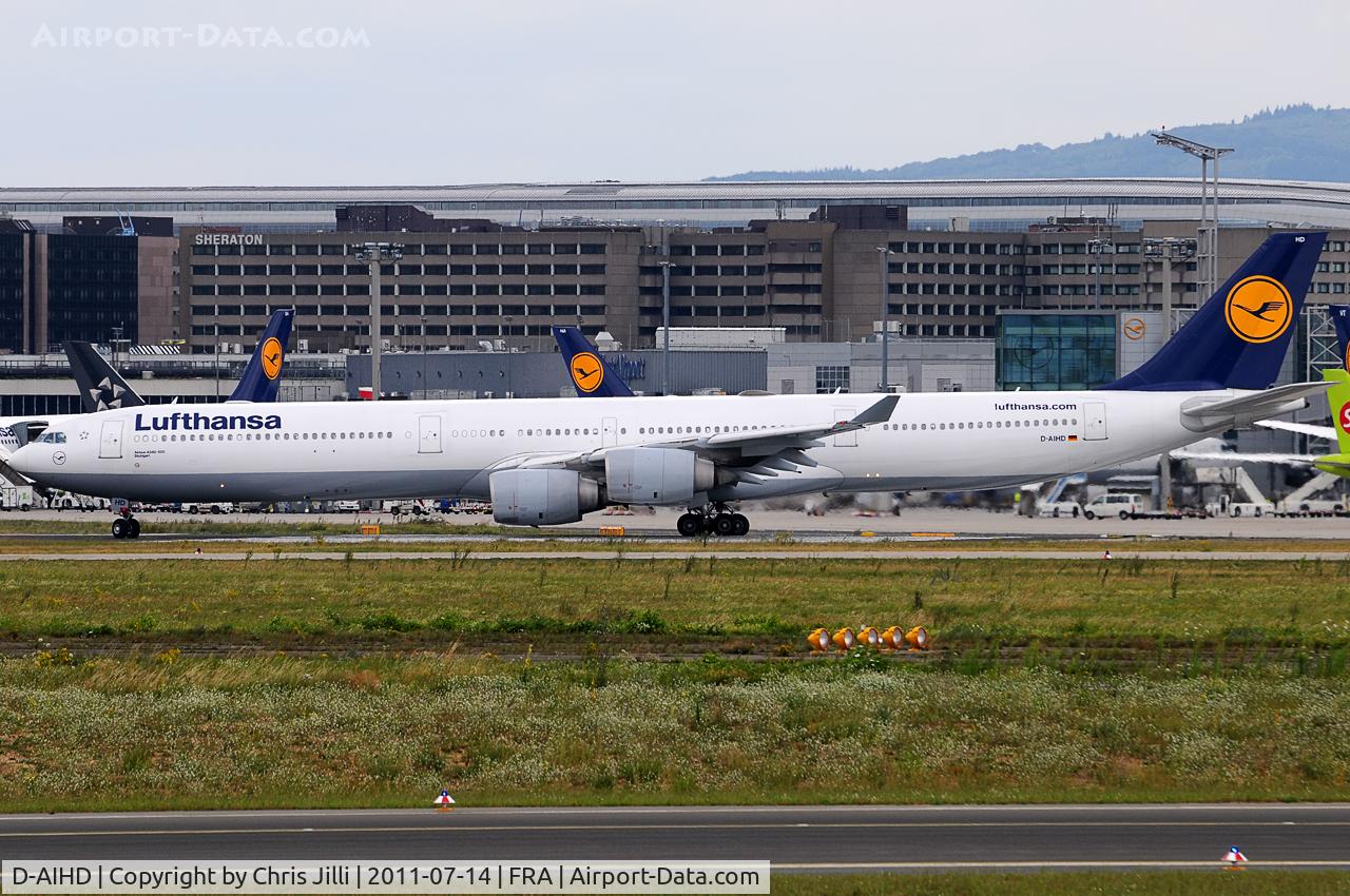 D-AIHD, 2003 Airbus A340-642 C/N 537, Lufthansa