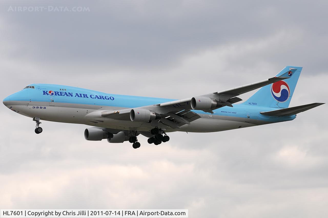 HL7601, 2004 Boeing 747-4B5F/SCD C/N 33949, Korean Air Cargo