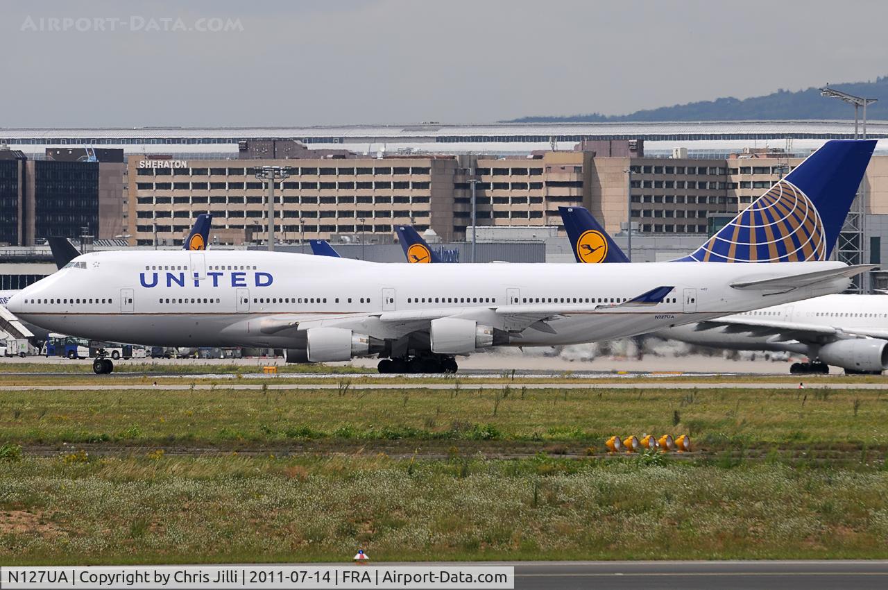 N127UA, 1999 Boeing 747-422 C/N 28813, United Airlines
