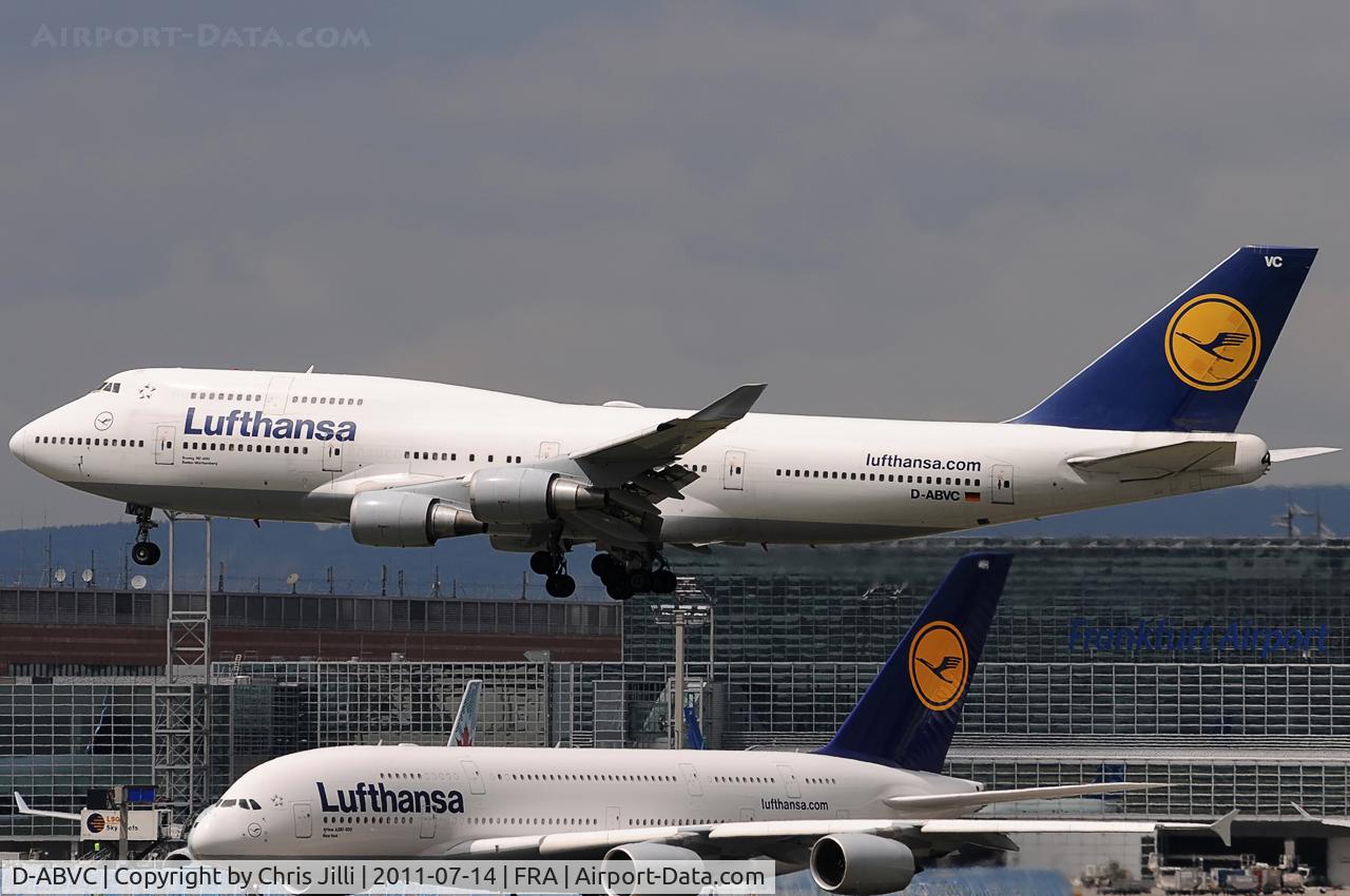D-ABVC, 1989 Boeing 747-430 C/N 24288, Lufthansa