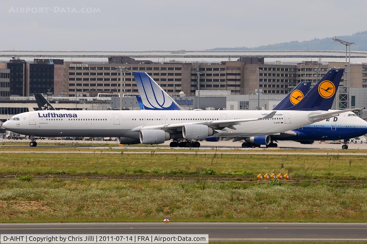 D-AIHT, 2008 Airbus A340-642 C/N 846, Lufthansa