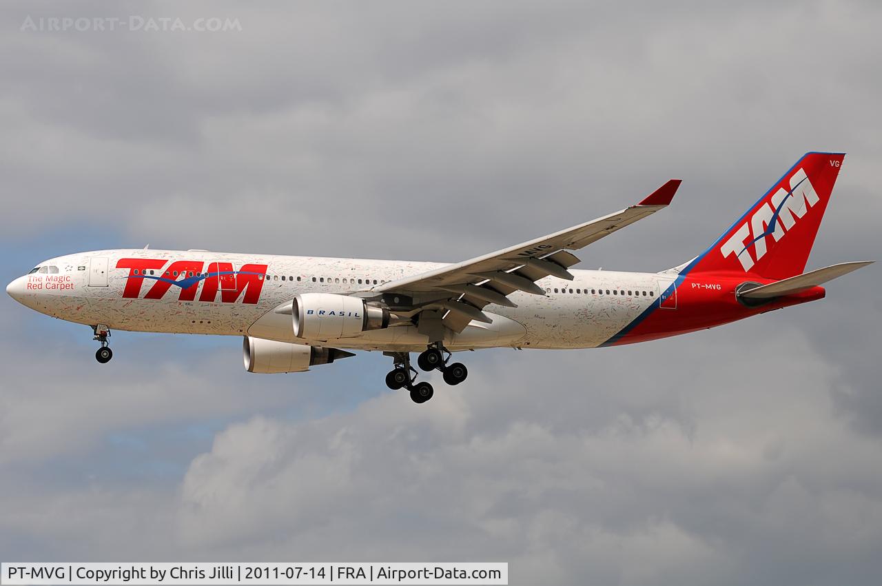 PT-MVG, 2002 Airbus A330-203 C/N 472, TAM Brasil
