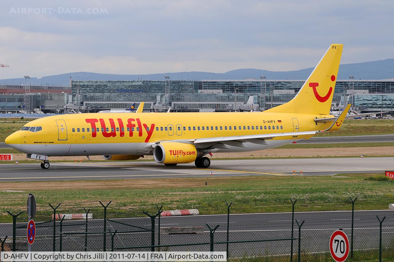 D-AHFV, 2000 Boeing 737-8K5 C/N 30415, TUIfly
