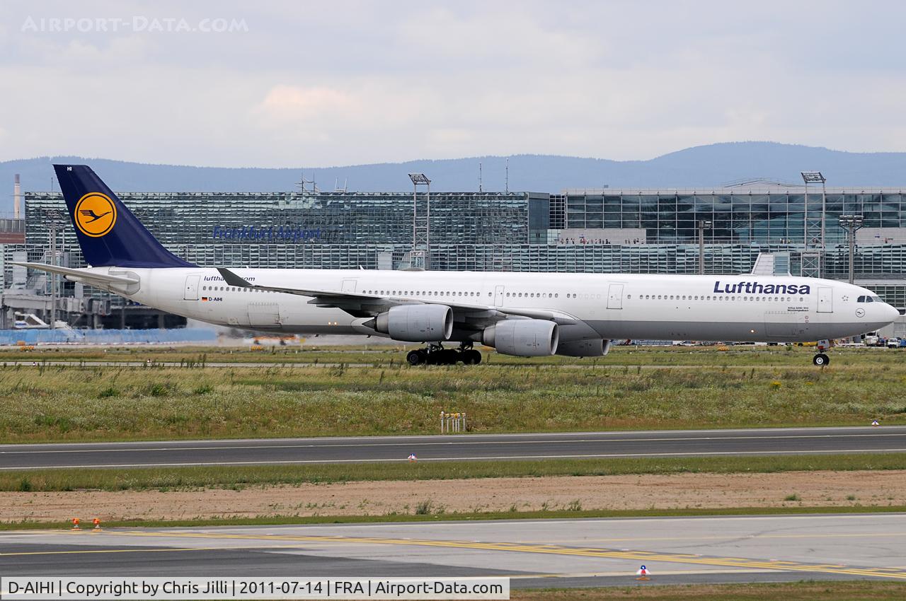 D-AIHI, 2004 Airbus A340-642 C/N 569, Lufthansa