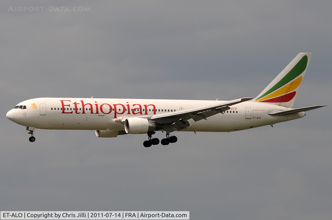 ET-ALO, 2004 Boeing 767-360/ER C/N 33768, Ethiopian