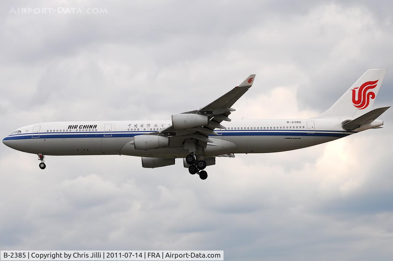 B-2385, Airbus A340-313 C/N 192, Air China