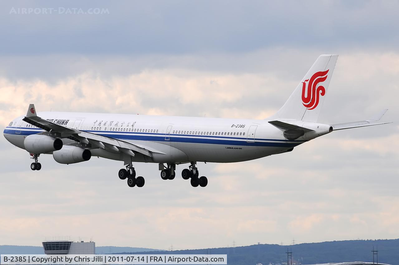 B-2385, Airbus A340-313 C/N 192, Air China