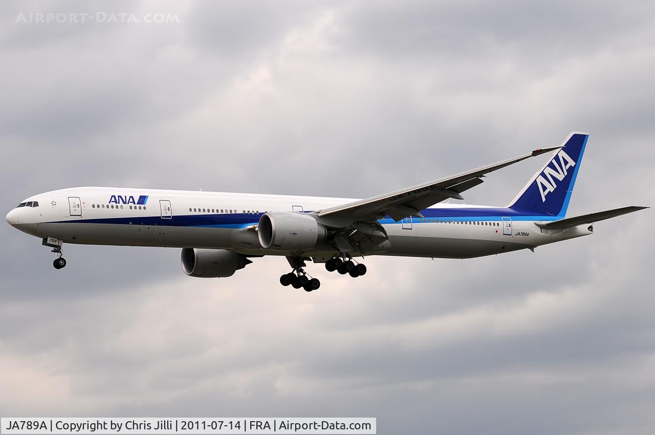 JA789A, 2010 Boeing 777-381/ER C/N 40687, All Nippon Airways