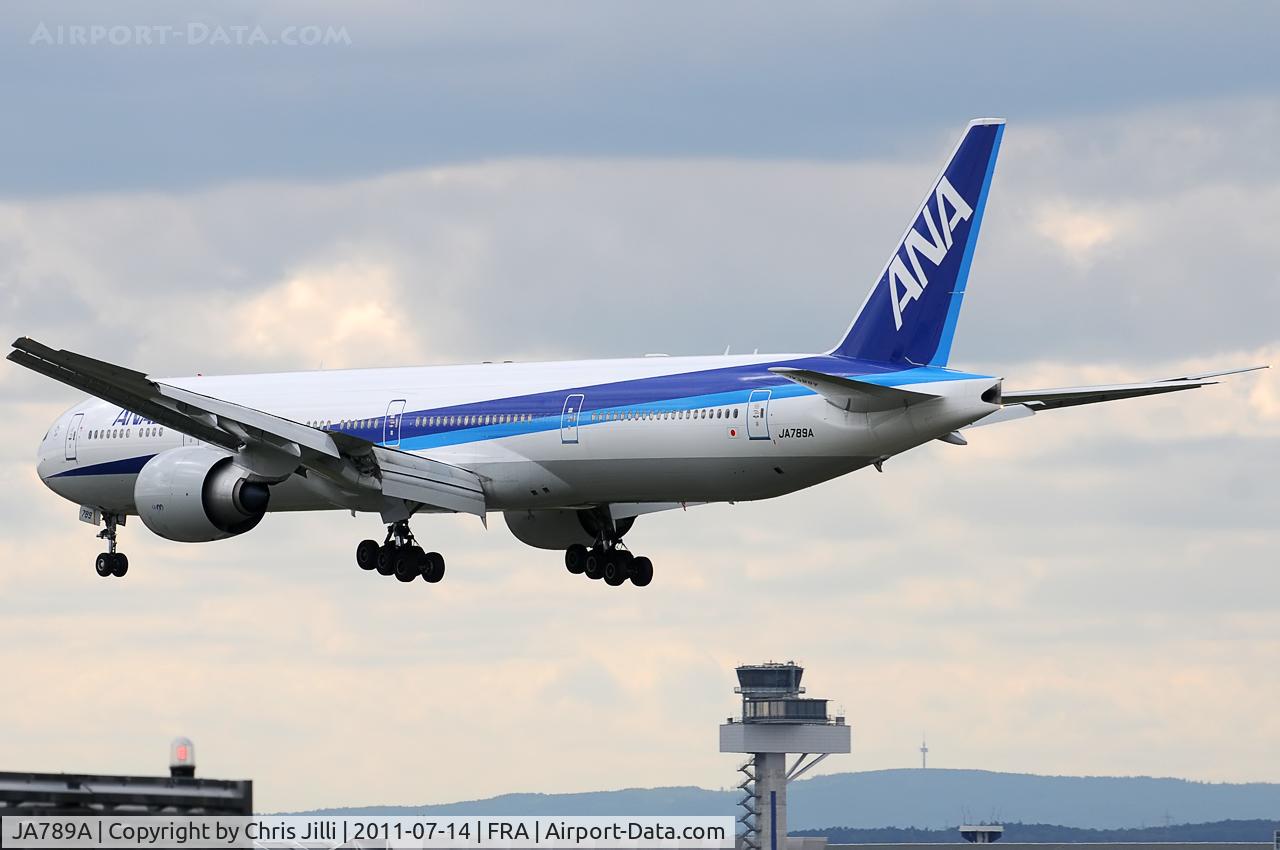 JA789A, 2010 Boeing 777-381/ER C/N 40687, All Nippon Airways