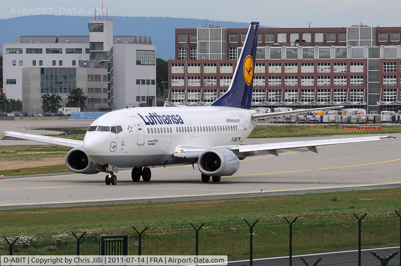 D-ABIT, 1991 Boeing 737-530 C/N 24943, Lufthansa