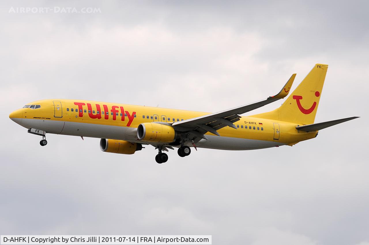 D-AHFK, 1999 Boeing 737-8K5 C/N 27991, TUIfly