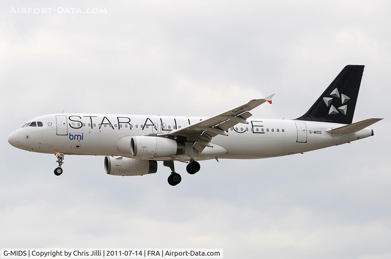G-MIDS, 2001 Airbus A320-232 C/N 1424, BMI