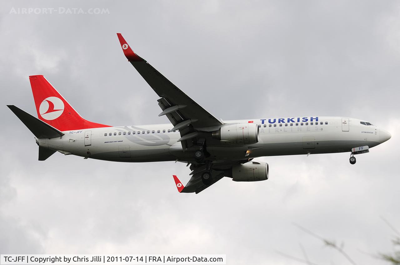 TC-JFF, 1998 Boeing 737-8F2 C/N 29768, Turkish Airlines