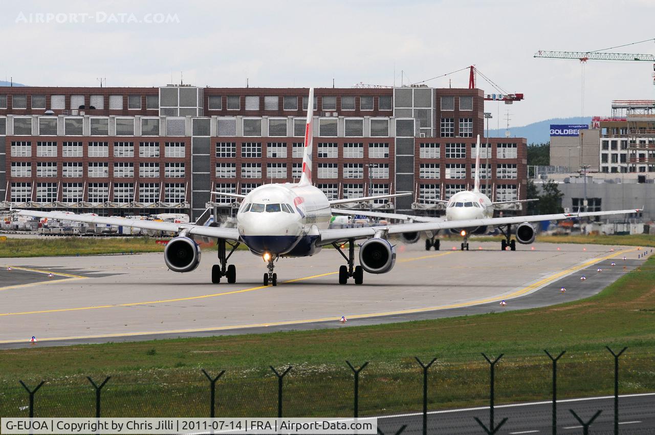G-EUOA, 2001 Airbus A319-131 C/N 1513, British Airways