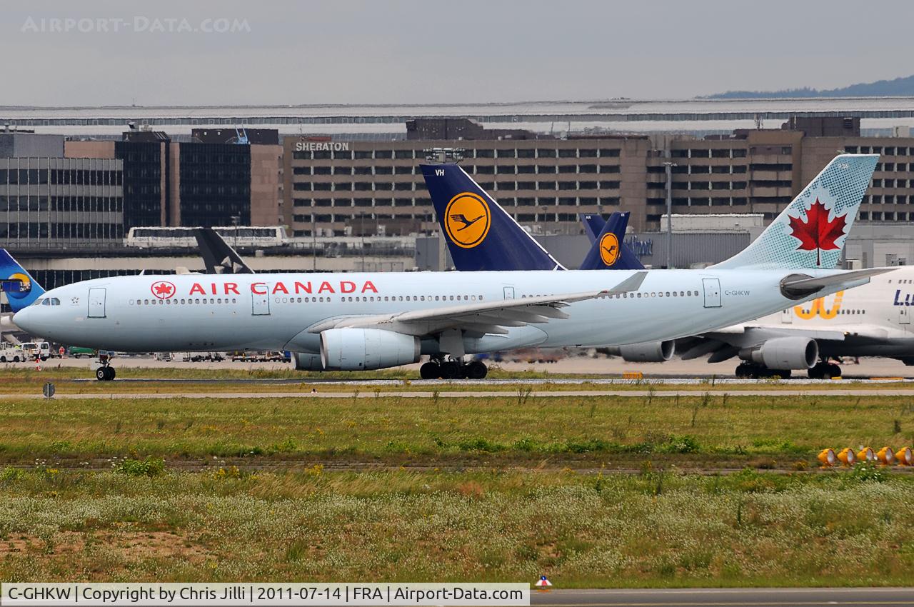 C-GHKW, 2001 Airbus A330-343 C/N 0408, Air Canada