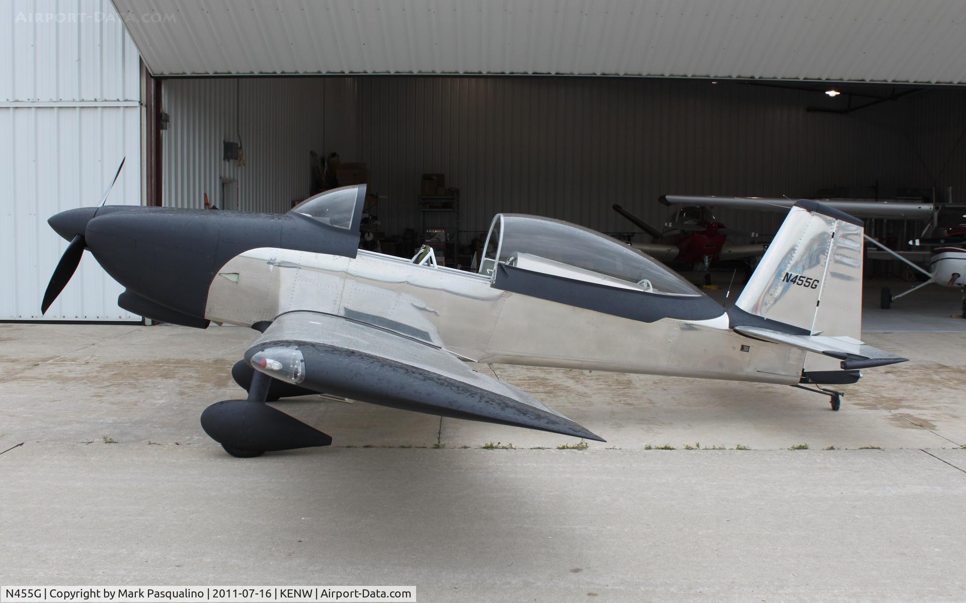 N455G, Vans RV-8 C/N 82554, Vans RV-8