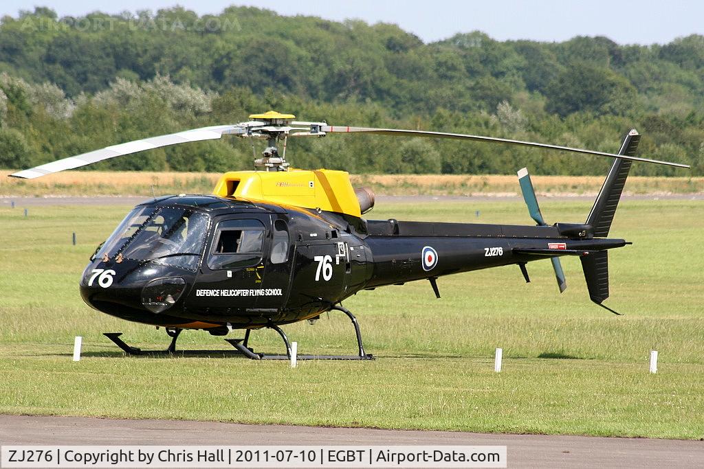 ZJ276, 1997 Eurocopter AS-350BB Squirrel HT1 Ecureuil C/N 3014, Visitor to Turweston for the British F1 Grand Prix weekend