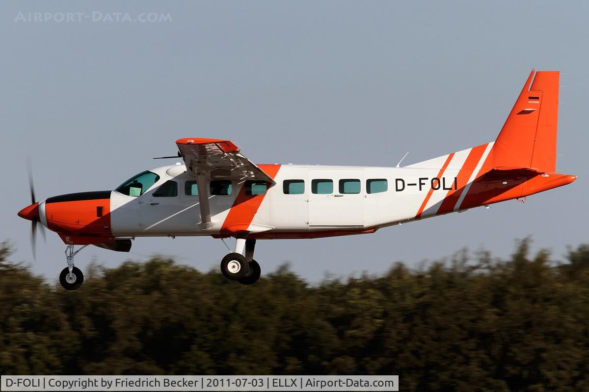 D-FOLI, 2008 Cessna 208B Grand Caravan C/N 208B2008, on final RW06