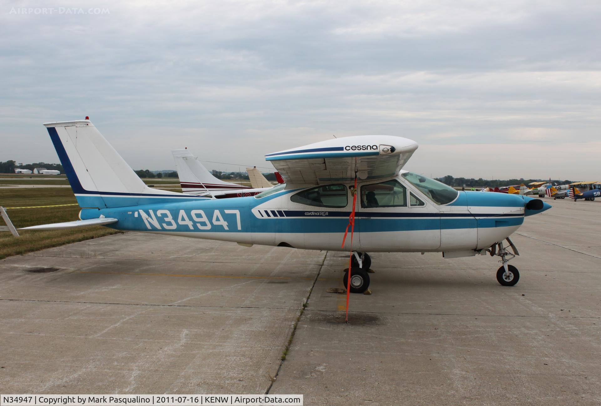 N34947, 1976 Cessna 177RG Cardinal C/N 177RG1028, Cessna 177RG