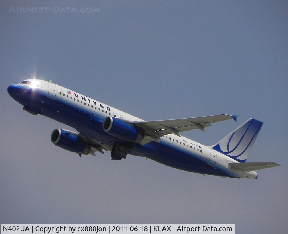 N402UA, 1993 Airbus A320-232 C/N 439, A320-232 of United Airlines