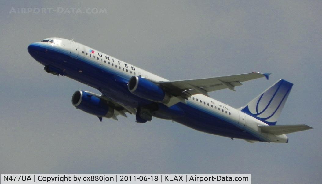 N477UA, 2001 Airbus A320-232 C/N 1514, United Airlines old colors