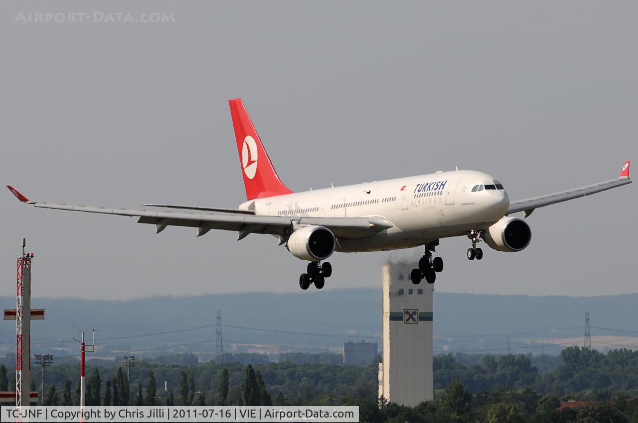 TC-JNF, 2002 Airbus A330-203 C/N 463, Turkish Airlines