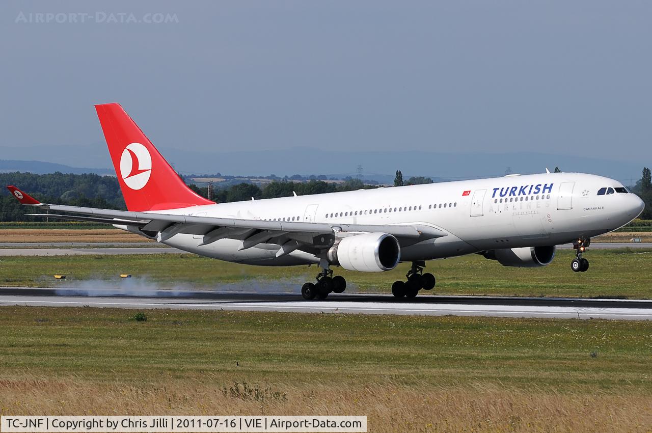 TC-JNF, 2002 Airbus A330-203 C/N 463, Turkish Airlines