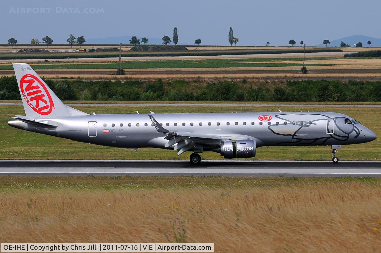 OE-IHE, 2010 Embraer 190LR (ERJ-190-100LR) C/N 19000387, NIKI