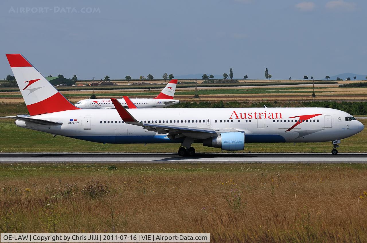 OE-LAW, 1992 Boeing 767-3Z9/ER C/N 26417, Austrian